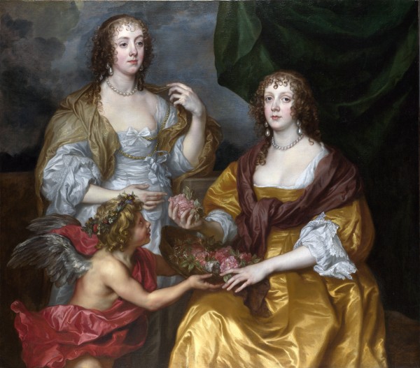 Lady Elizabeth Thimbelby and her Sister Viscountess Andover by Anthony van Dyck